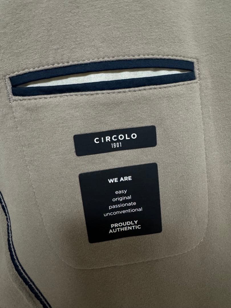 CIRCOLO1901 チルコロ1901 イタリア製メンズセットアップ