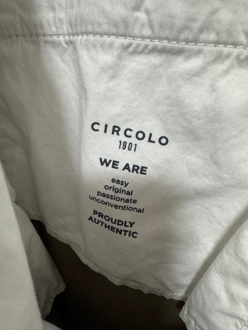 CIRCOLO1901 チルコロ1901 イタリア製メンズセットアップ