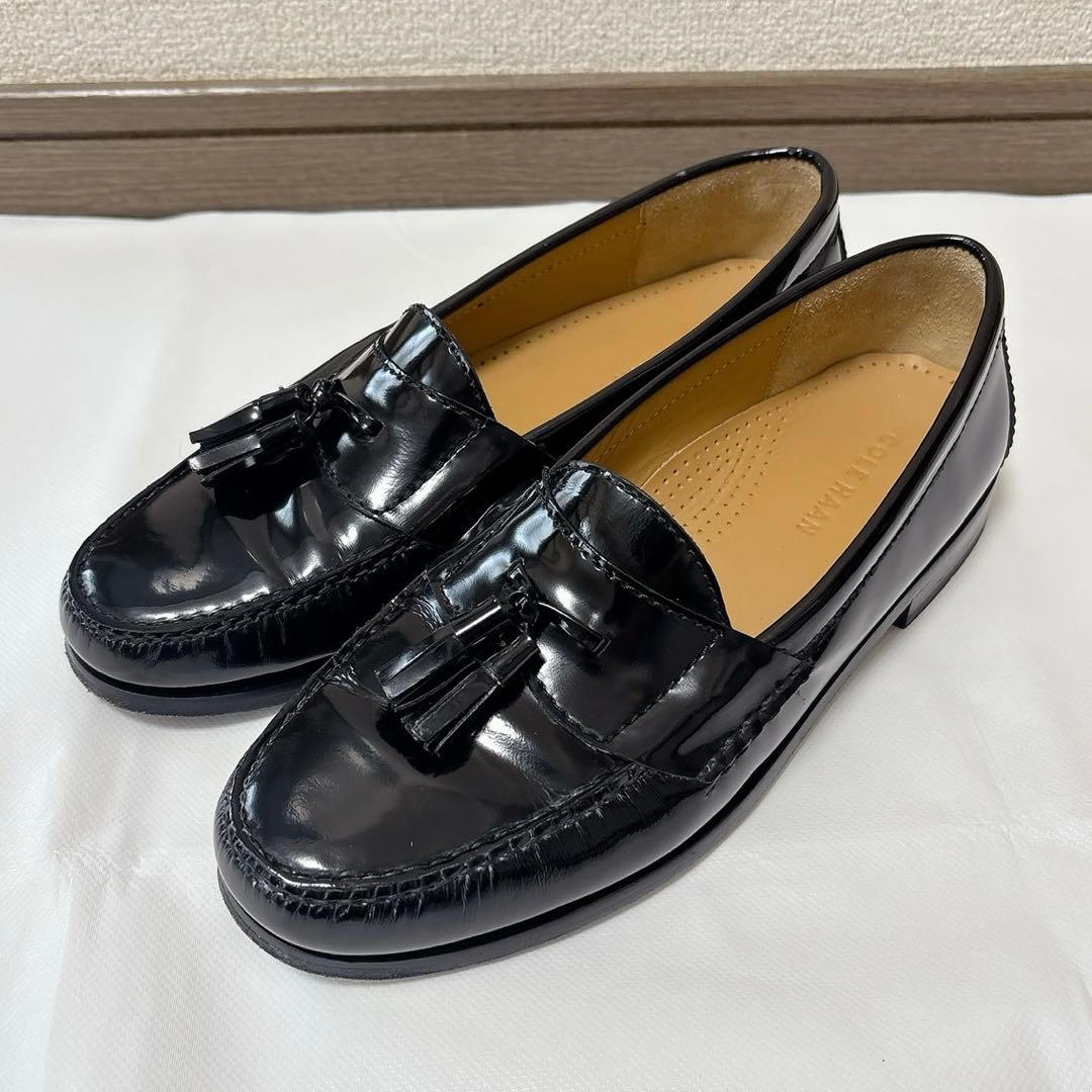 コールハーン ピンチ タッセルローファー ブラック 8 1/2D