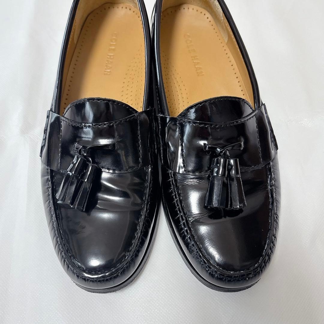 コールハーン ピンチ タッセルローファー ブラック 8 1/2D