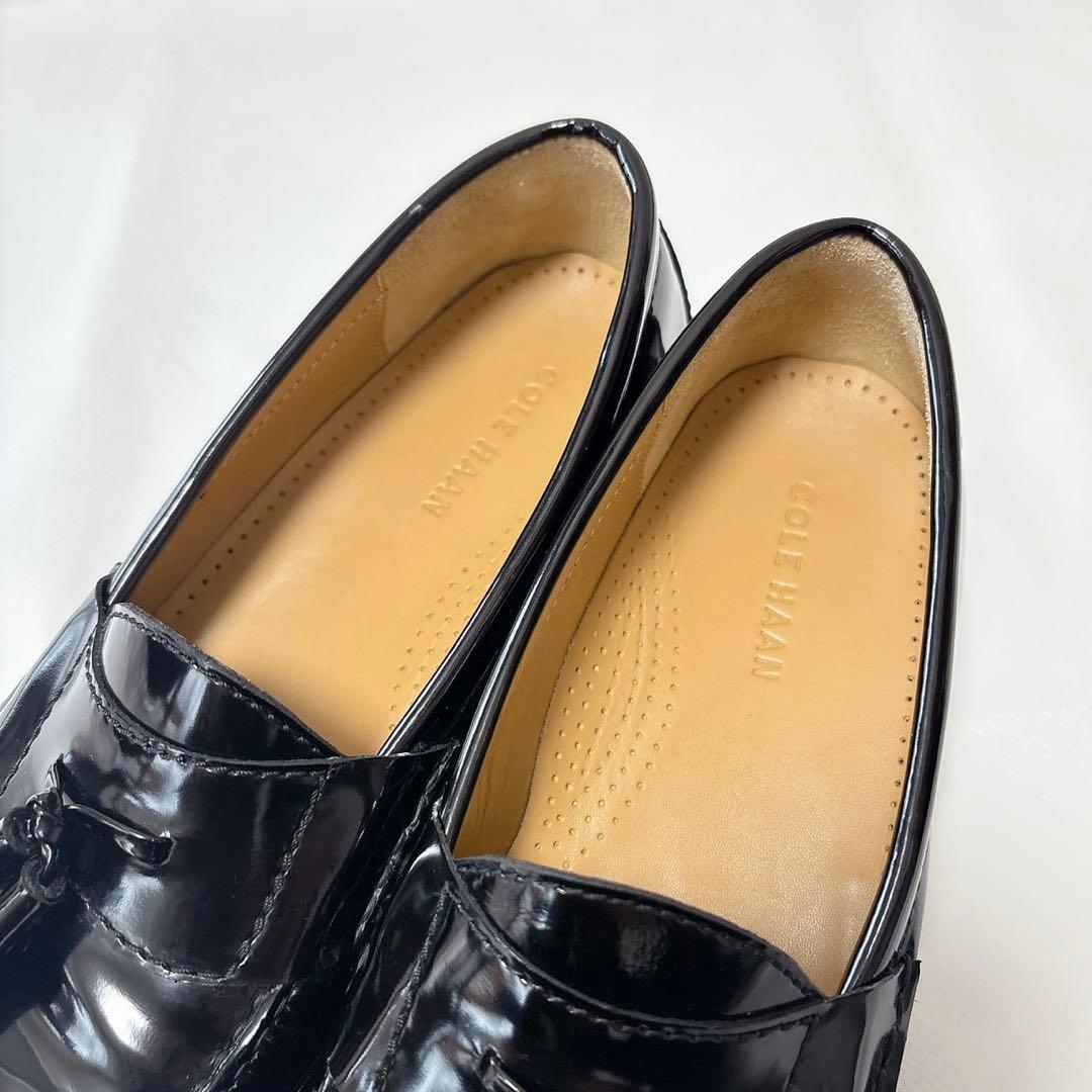 コールハーン ピンチ タッセルローファー ブラック 8 1/2D