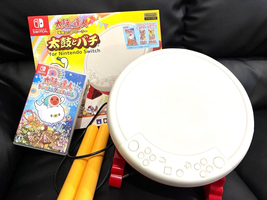 太鼓の達人　ドンタンフェステバル　ソフトと専用コントローラーのセット