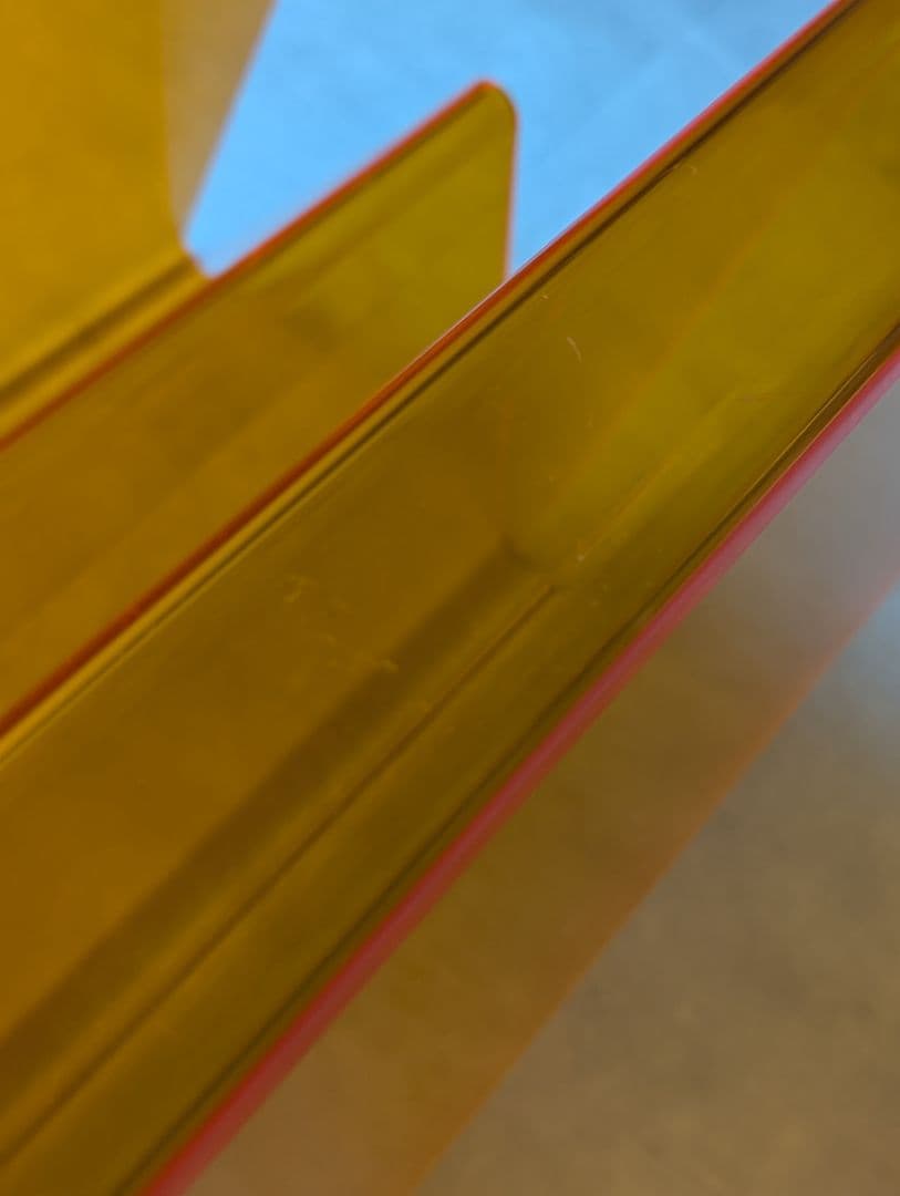 USED/スペースエイジ y2k アクリルマガジンラック space age