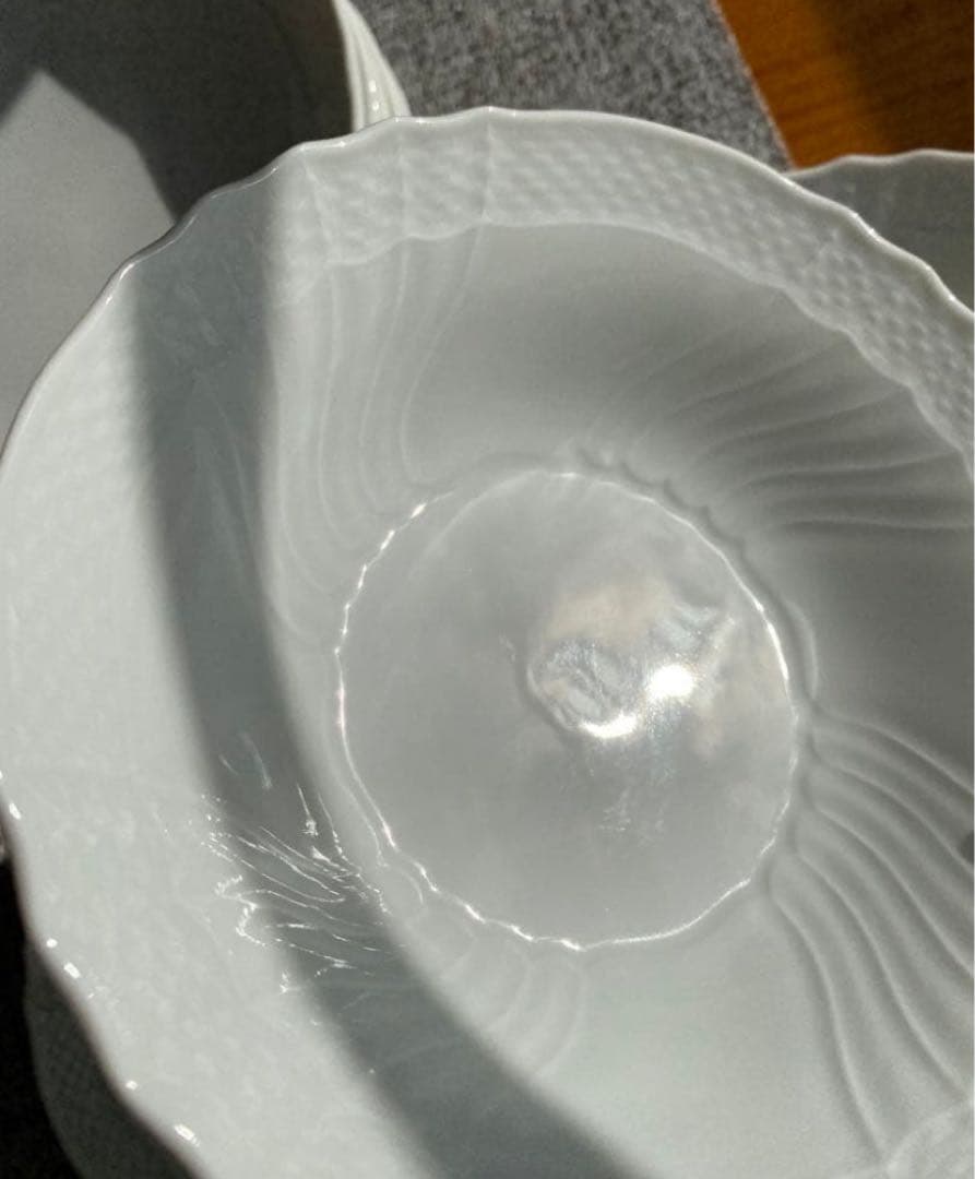 美品　リチャードジノリ　ベッキオホワイト　フルーツソーサー5枚