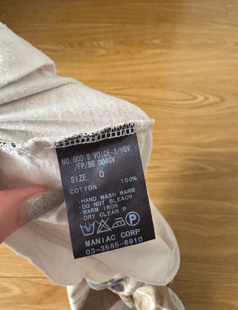 LGB 雷グラフィック VネックTシャツ　ルグランブルー　NO.GOD