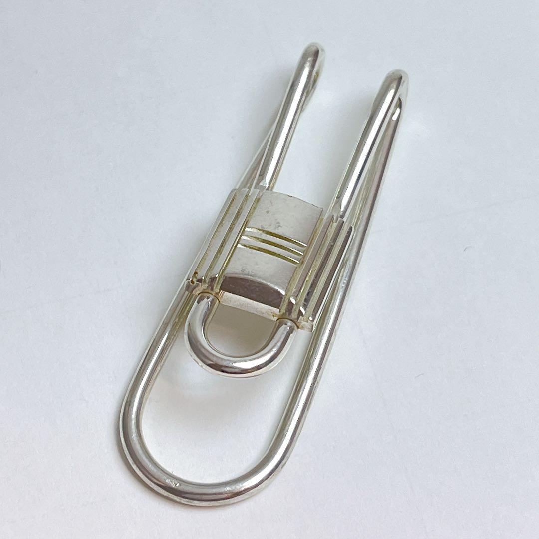 エルメス　カデナ　マネークリップ　925