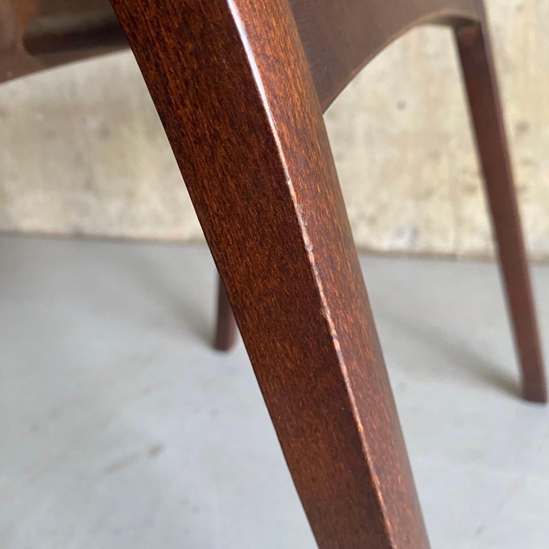 秋田木工　スタッキングスツール 剣持勇　ヴィンテージ　アンティーク　白