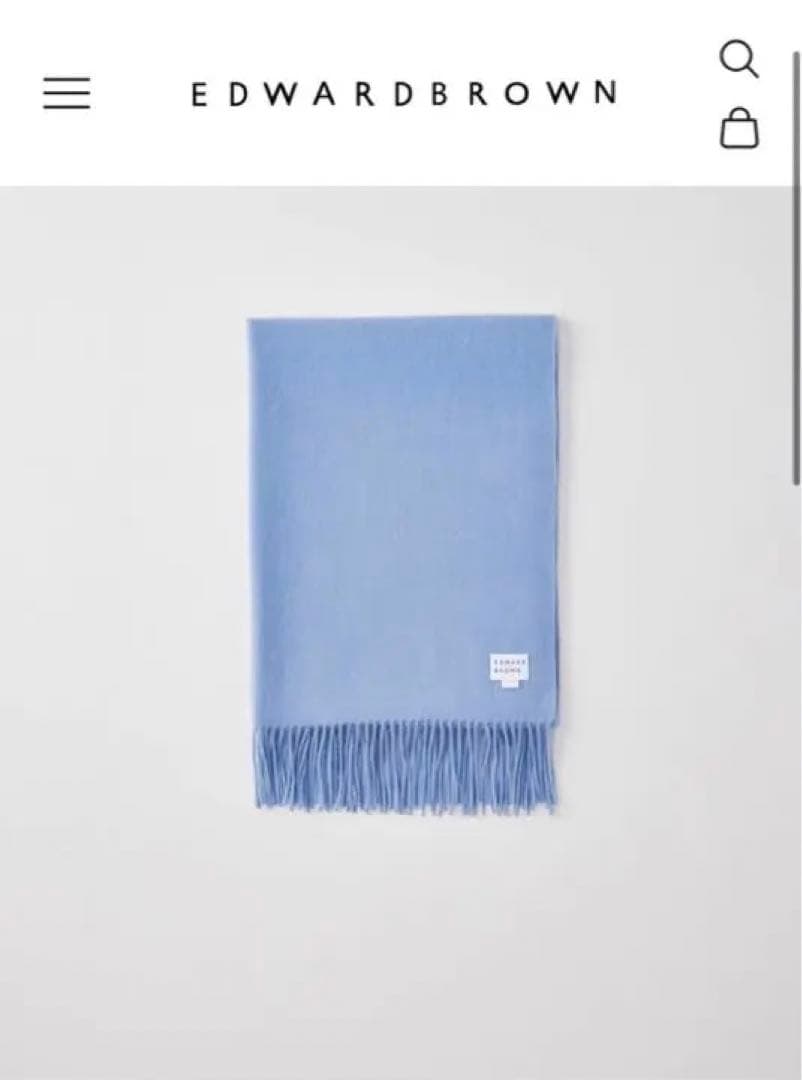 エドワードブラウン　カシミヤストール　マフラー