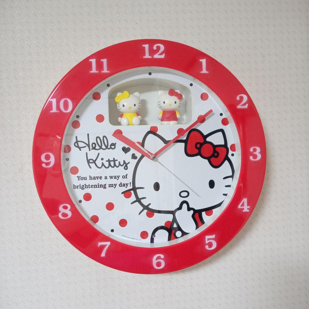 ハローキティからくり時計　稼働品