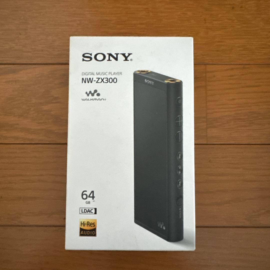 SONY NW-ZX300 64GB デジタルオーディオプレーヤー 外箱有り