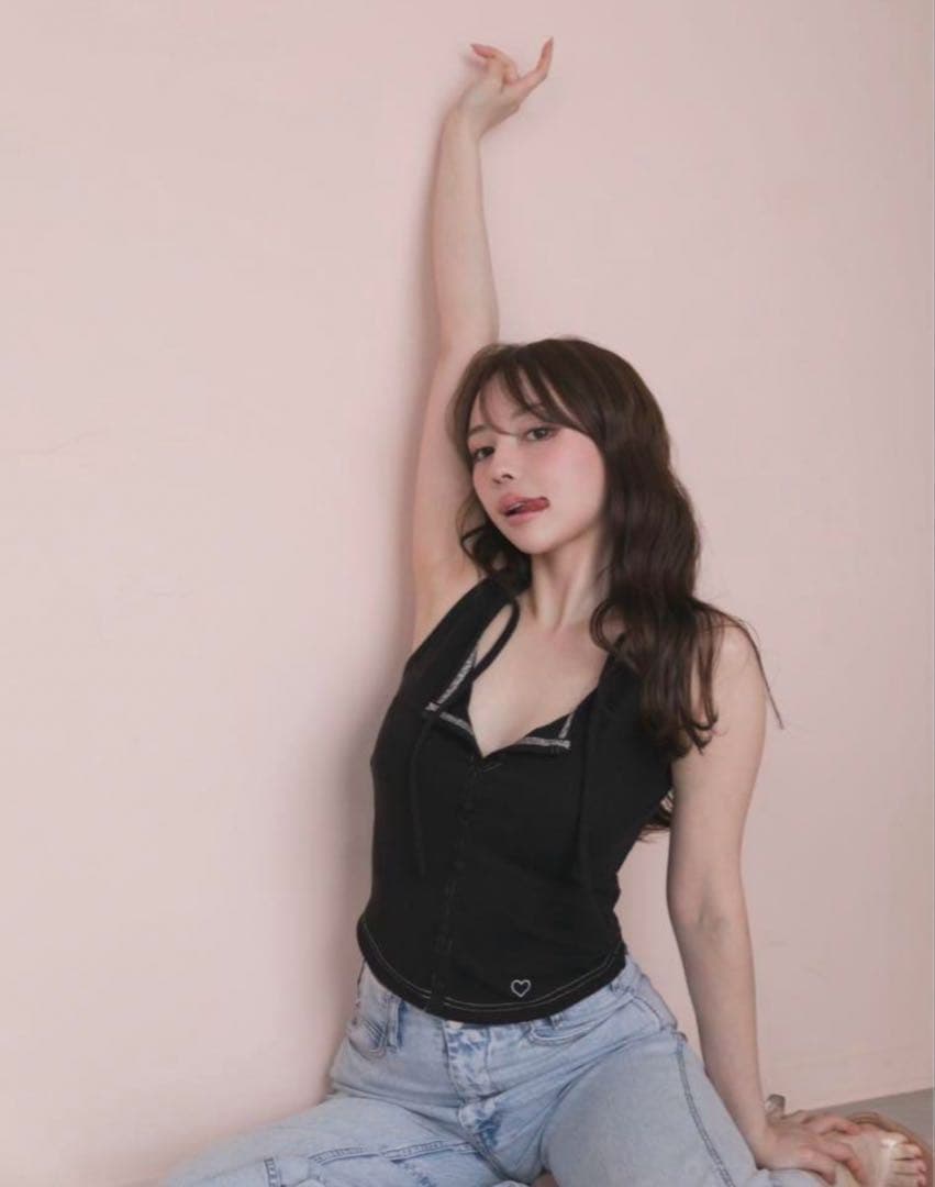 andmary Heart point tops アンドマリー タンクトップ