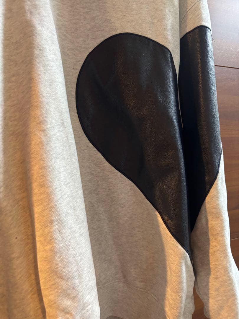 KNIT ハート　スウェット　トレーナー