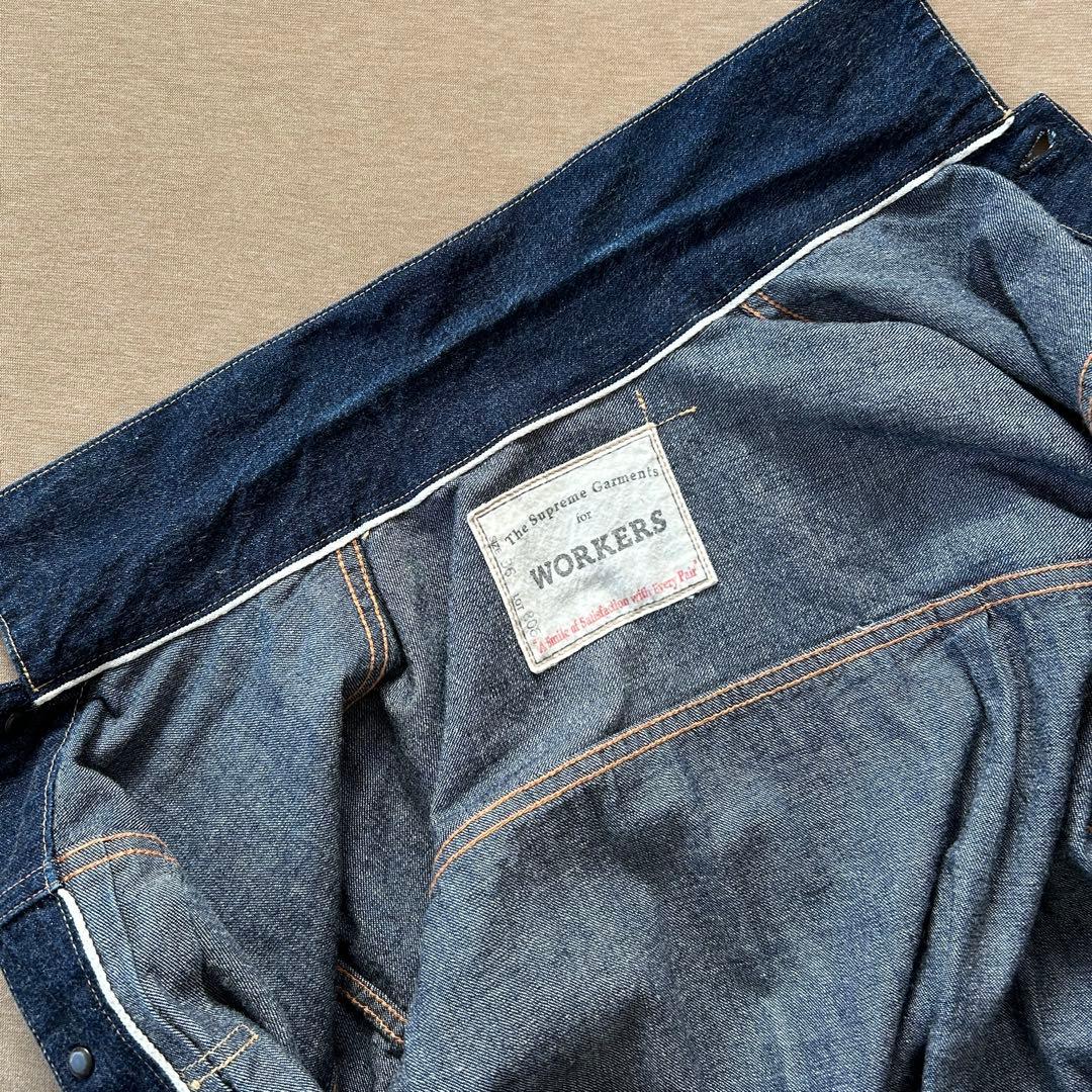 WORKERS ワーカーズ デニムジャケット　Gジャン　36
