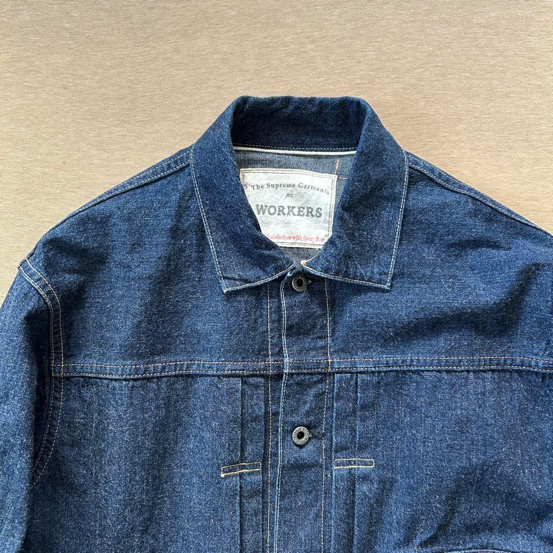WORKERS ワーカーズ デニムジャケット　Gジャン　36