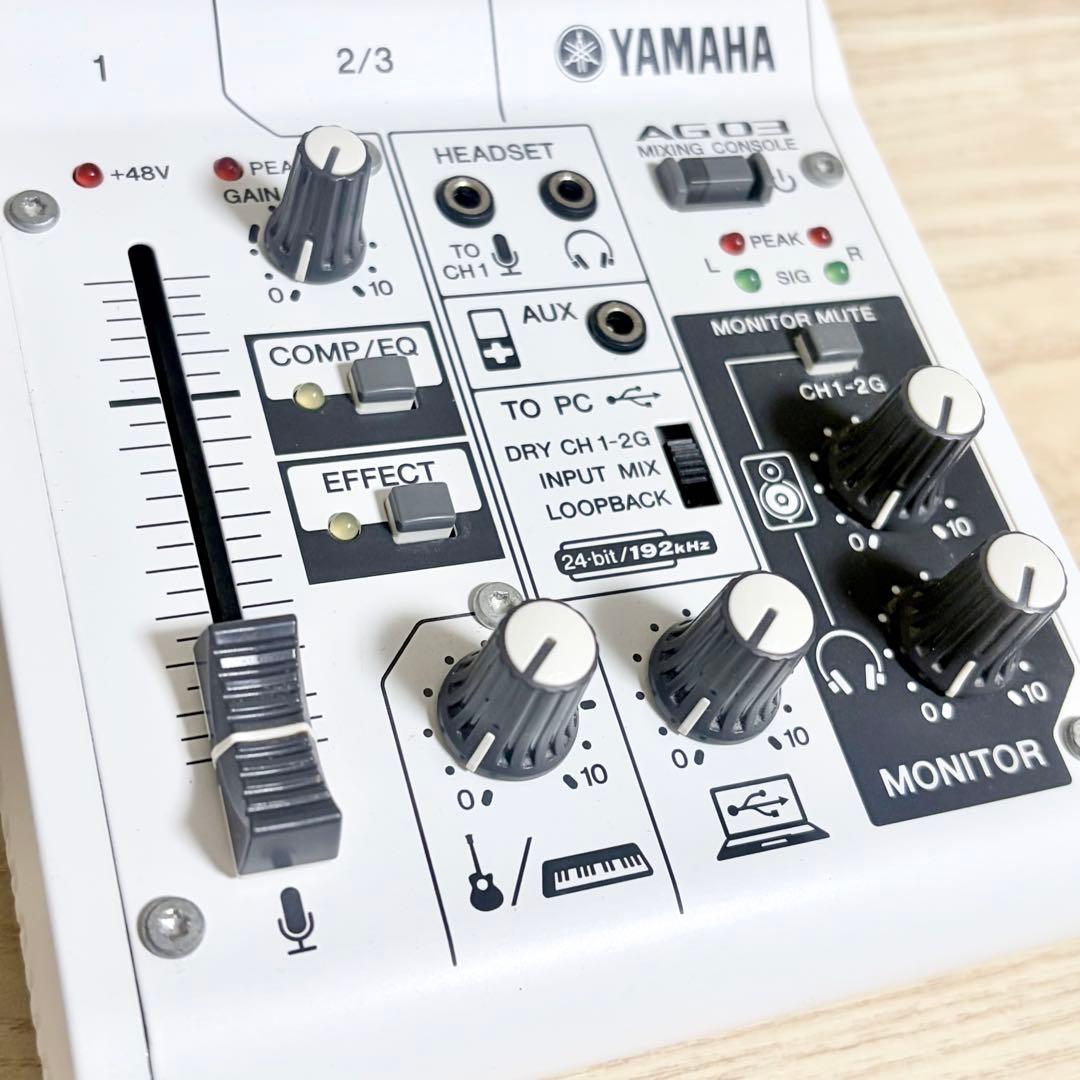YAMAHA AG03 オーディオインターフェース 箱無し