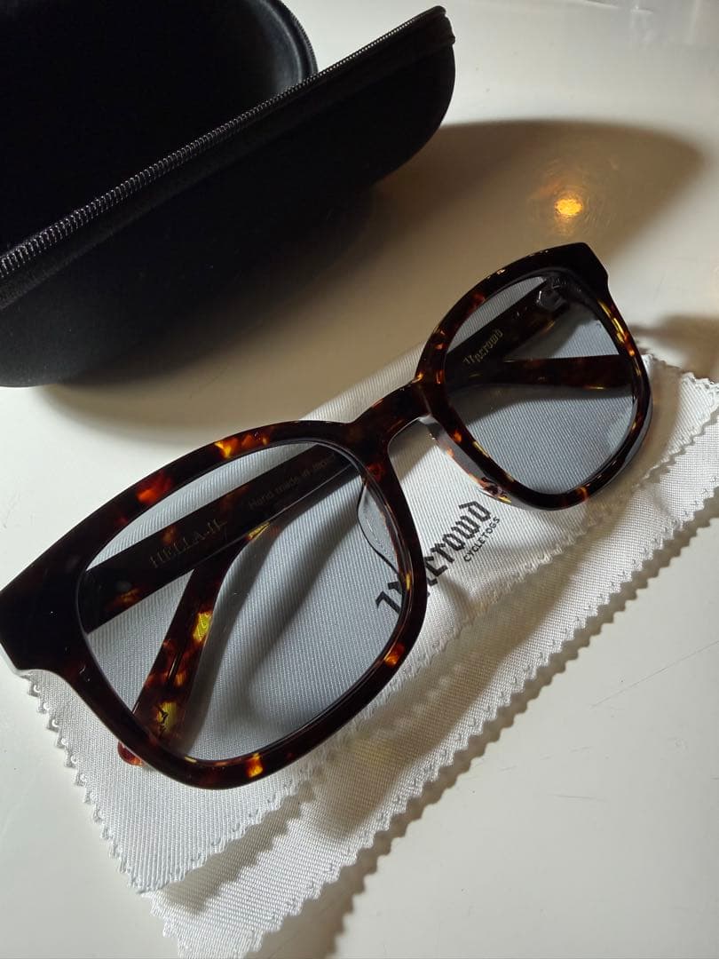 UNCROWD MODEL-HELLA-Ⅱ サングラス 日本製 べっ甲タイプ