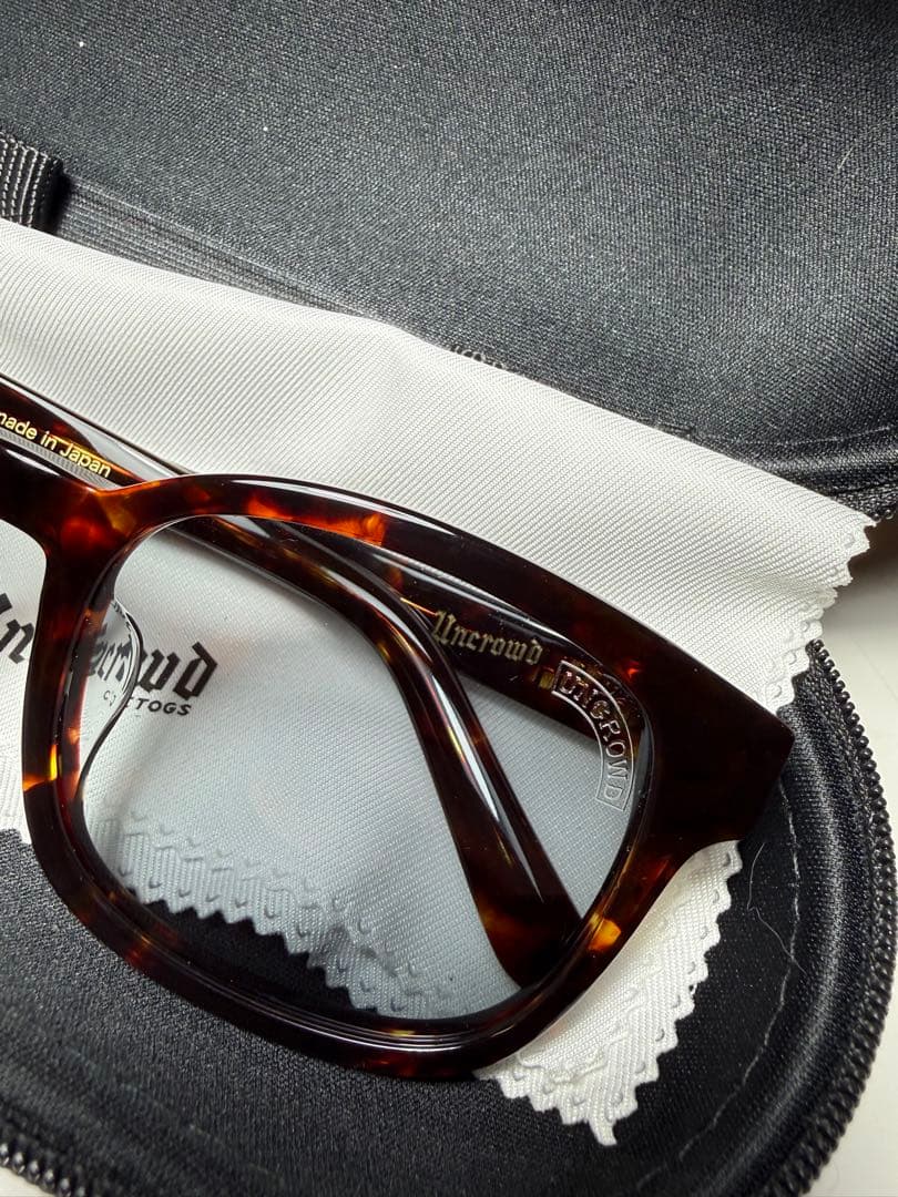 UNCROWD MODEL-HELLA-Ⅱ サングラス 日本製 べっ甲タイプ
