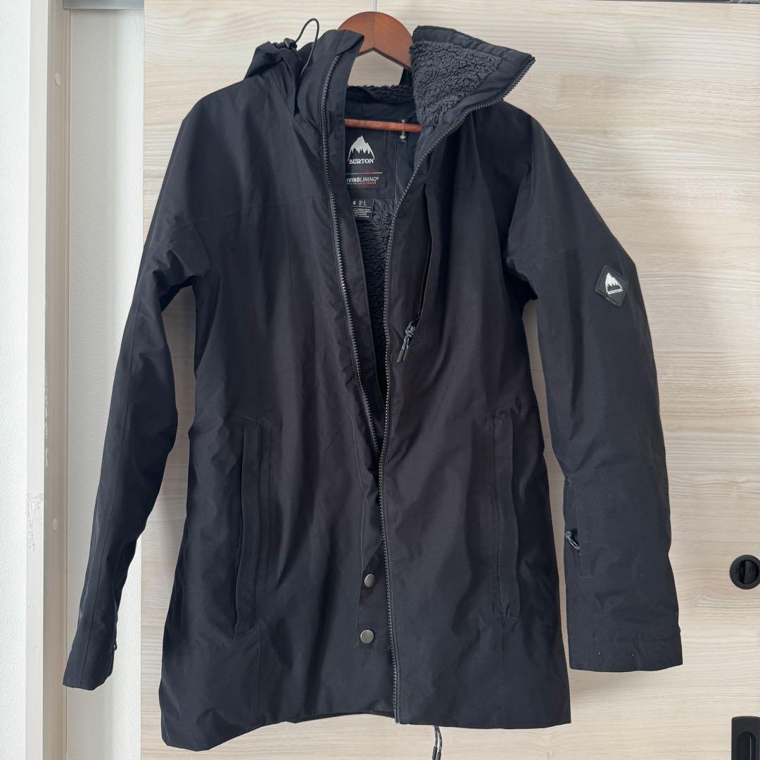 Burton スノージャケット Sサイズ ブラック
