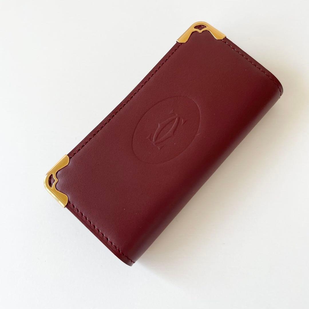 【新品・箱付き】Cartier キーケース 4連 マストライン カルティエ