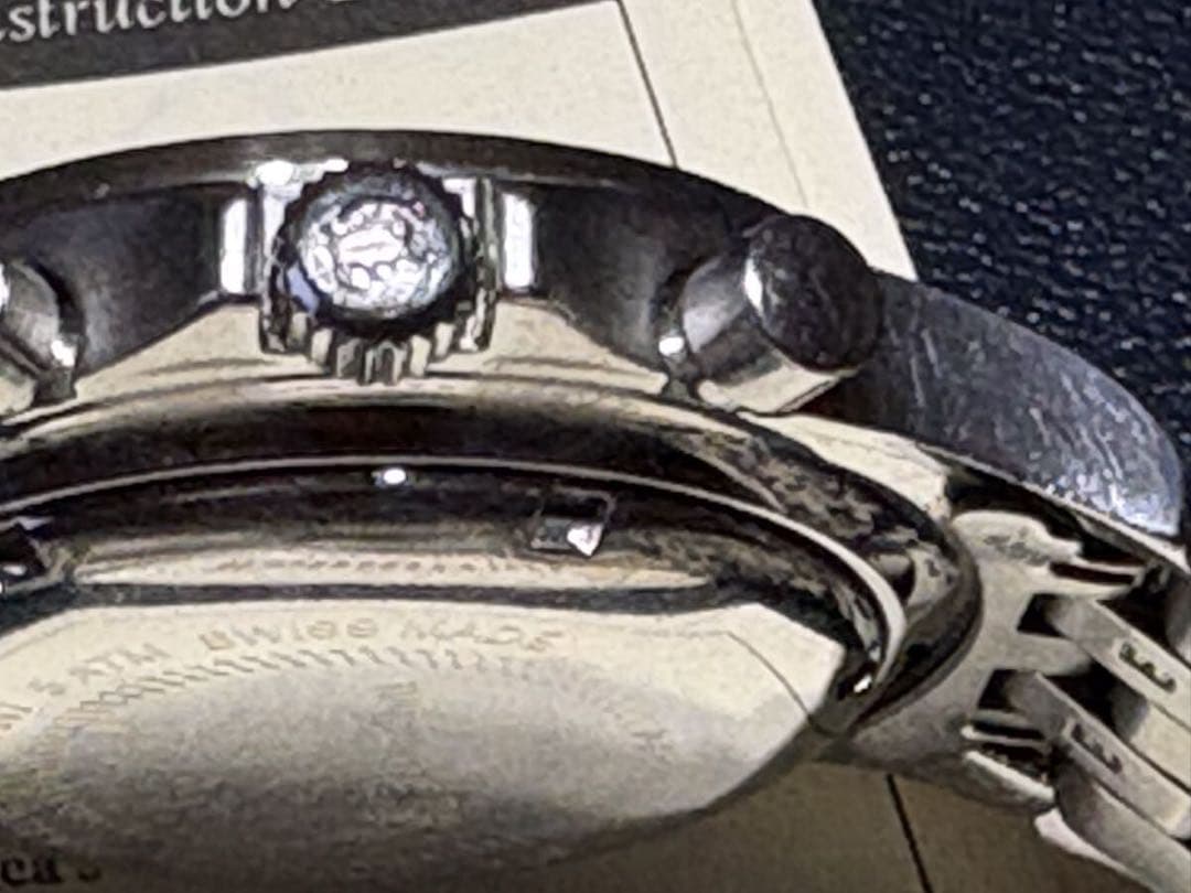 HAMILTON ハミルトン カーキ 3824 クロノグラフ 黒文字盤 自動巻