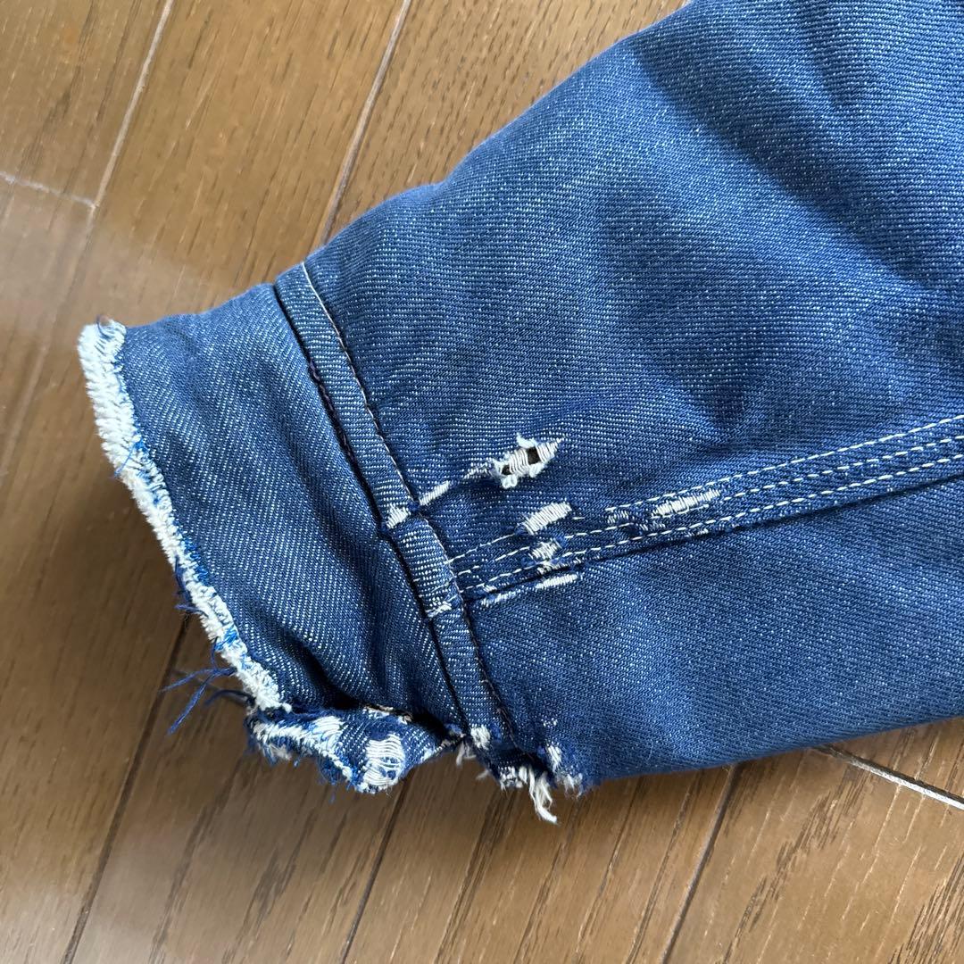 ガ*い様 希少　60s70s Sears デニムカバーオール ブランケット　コー