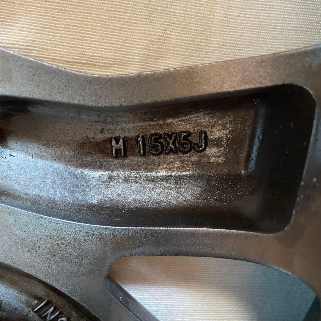 【2点同時購入厳守】トヨタ・ルーミーターボ 純正アルミホイール15インチ①