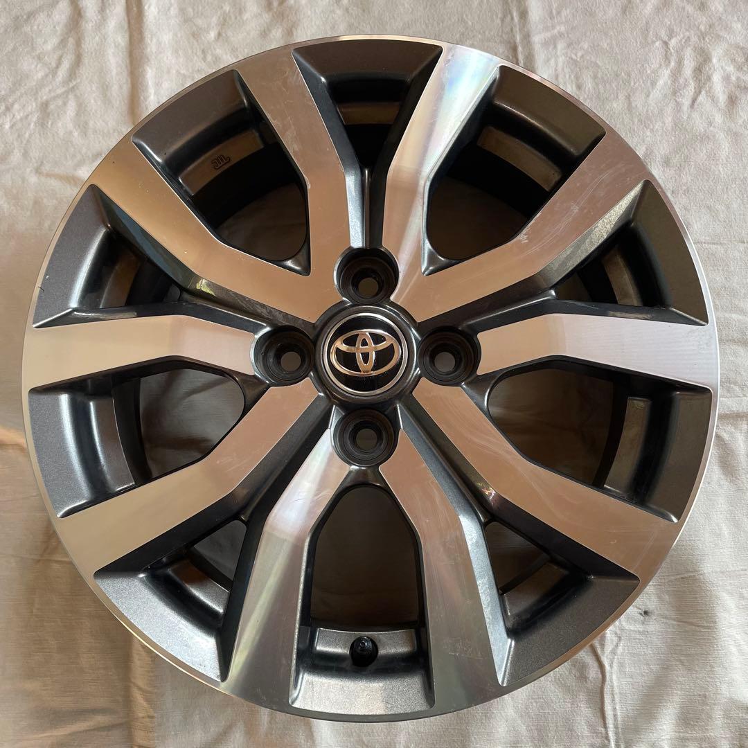 【2点同時購入厳守】トヨタ・ルーミーターボ 純正アルミホイール15インチ①