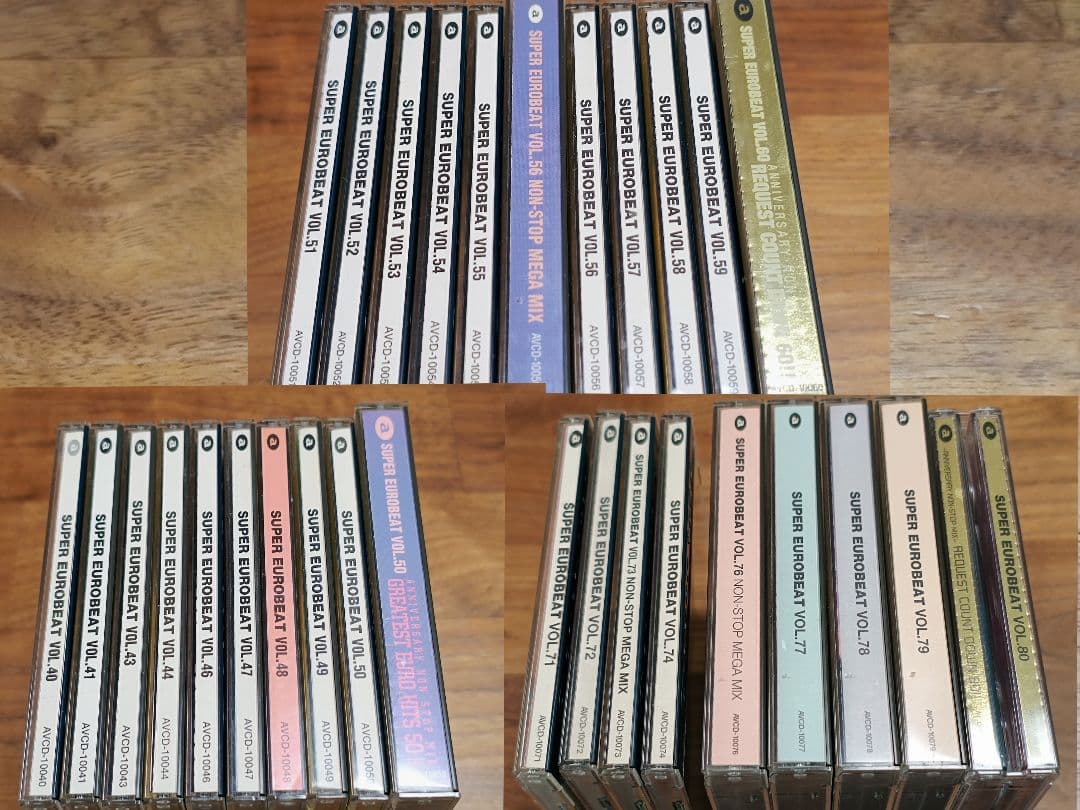 SUPER EUROBEAT 色々＋133＋190 32枚セット