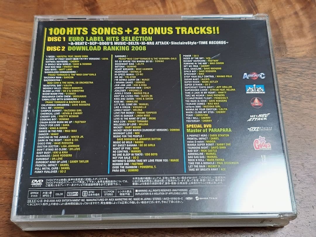 SUPER EUROBEAT 色々＋133＋190 32枚セット