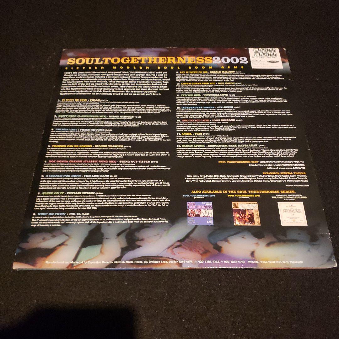 洋楽 soul togetherness 2002 2LP
