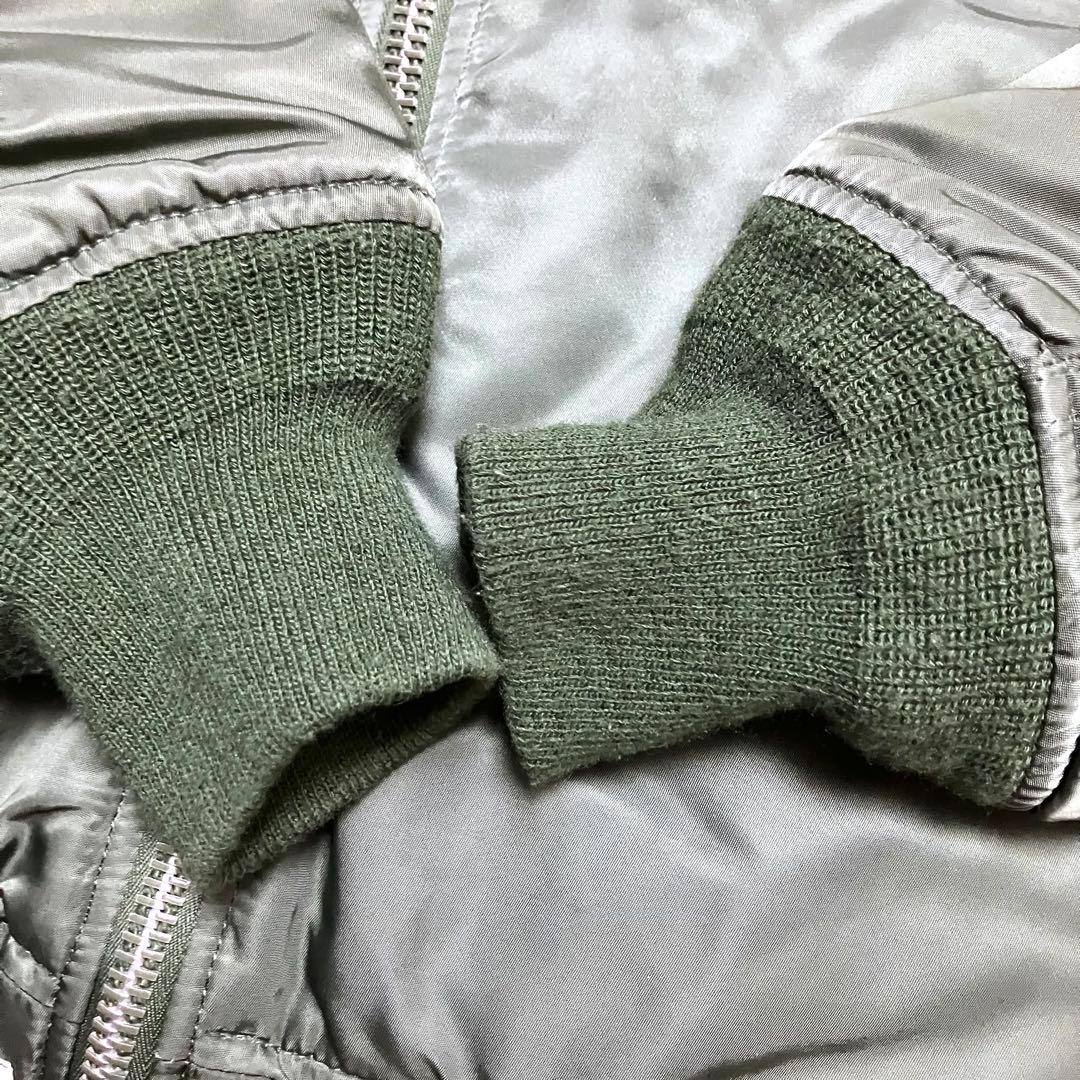 し*う様 【美品レア】ALPHA×GOD WIND 神風 MA-1 フライトジャ