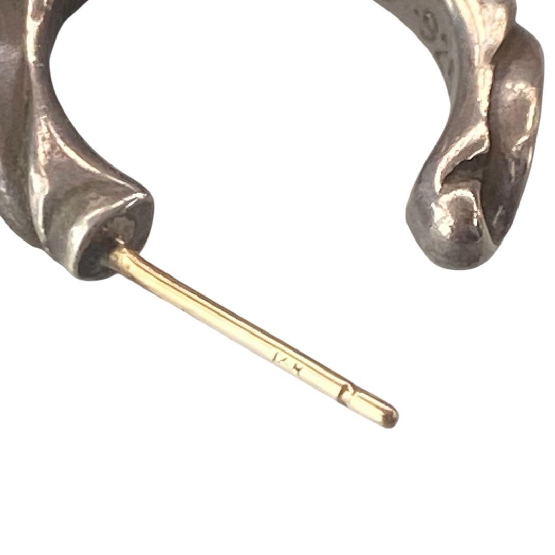 ［超希少］Chrome Hearts \"HOOP SCROOL\" pierce