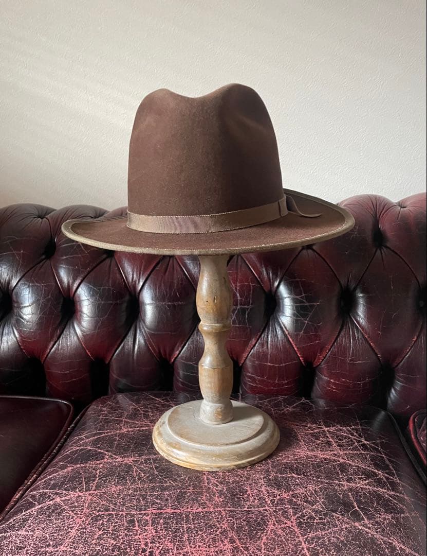 70s STETSON 4X 58ビーバーハット ステットソン ヴィンテージ