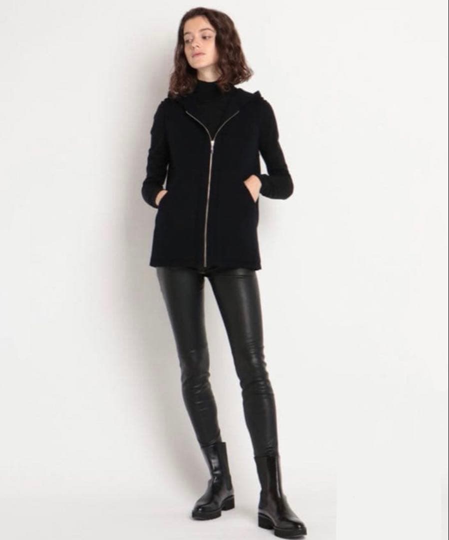 Theory 22AW 完売 LANA CASH ジップアップニットベスト