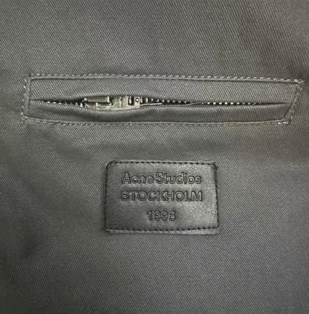 Acne Studios ブラック ナイロンジャケット