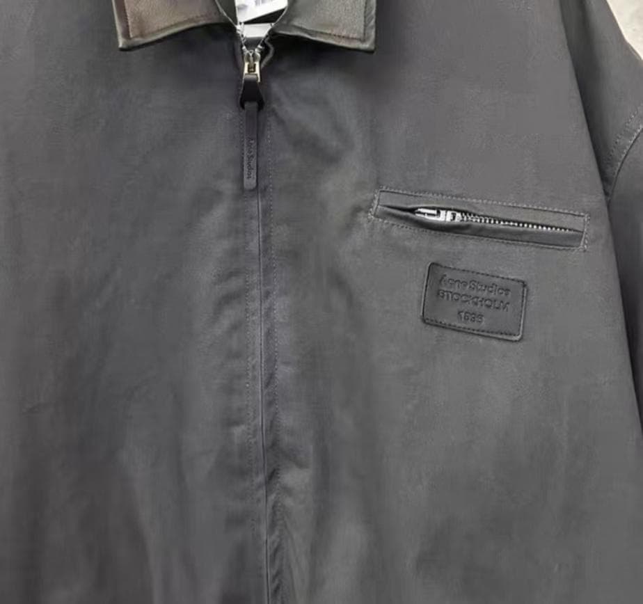 Acne Studios ブラック ナイロンジャケット