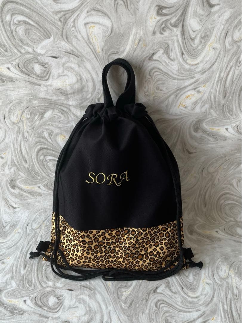 イニシャル、お名前刺繍入り　入学、入園4点セット☆サイズ変更