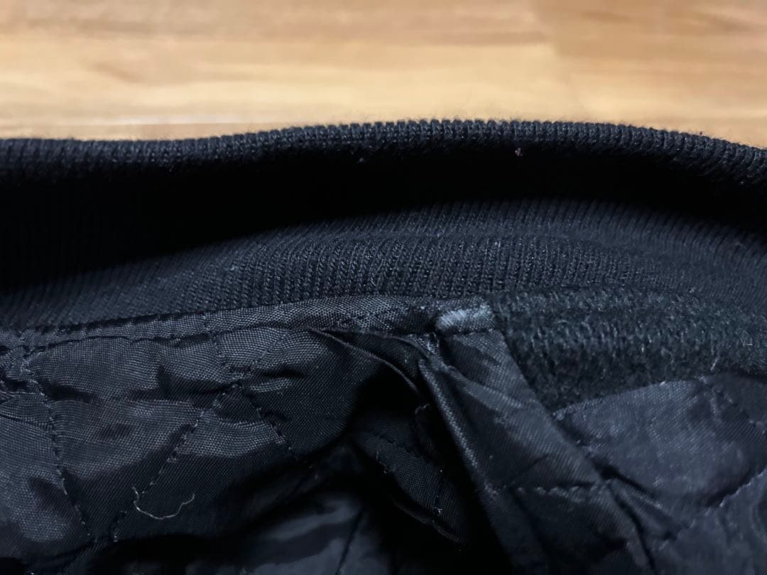 90s old stussy BURLY THREADS スタジャン Mサイズ