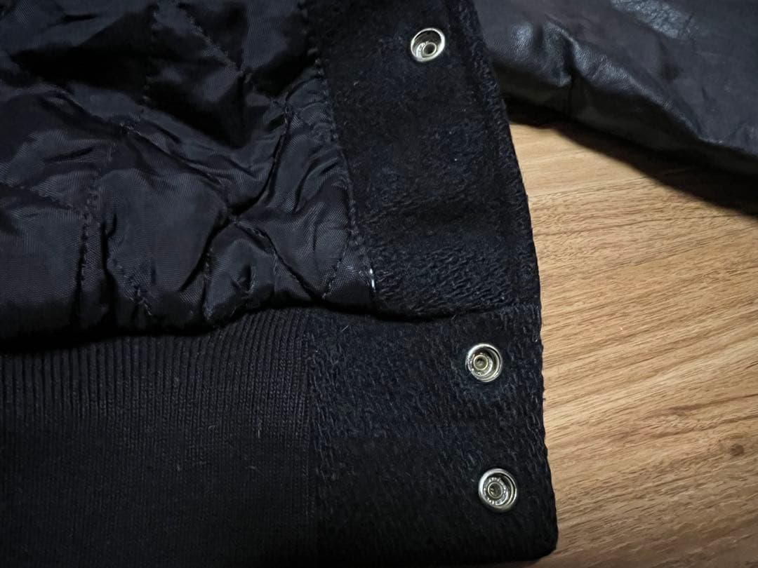 90s old stussy BURLY THREADS スタジャン Mサイズ