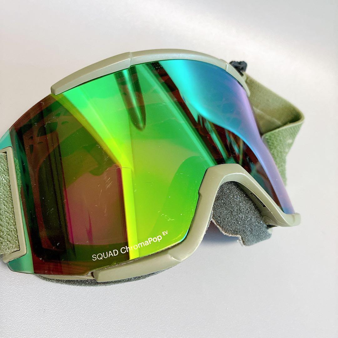 SMITH スノーボードゴーグル 替えレンズ付　ChromaPop Ev スミス