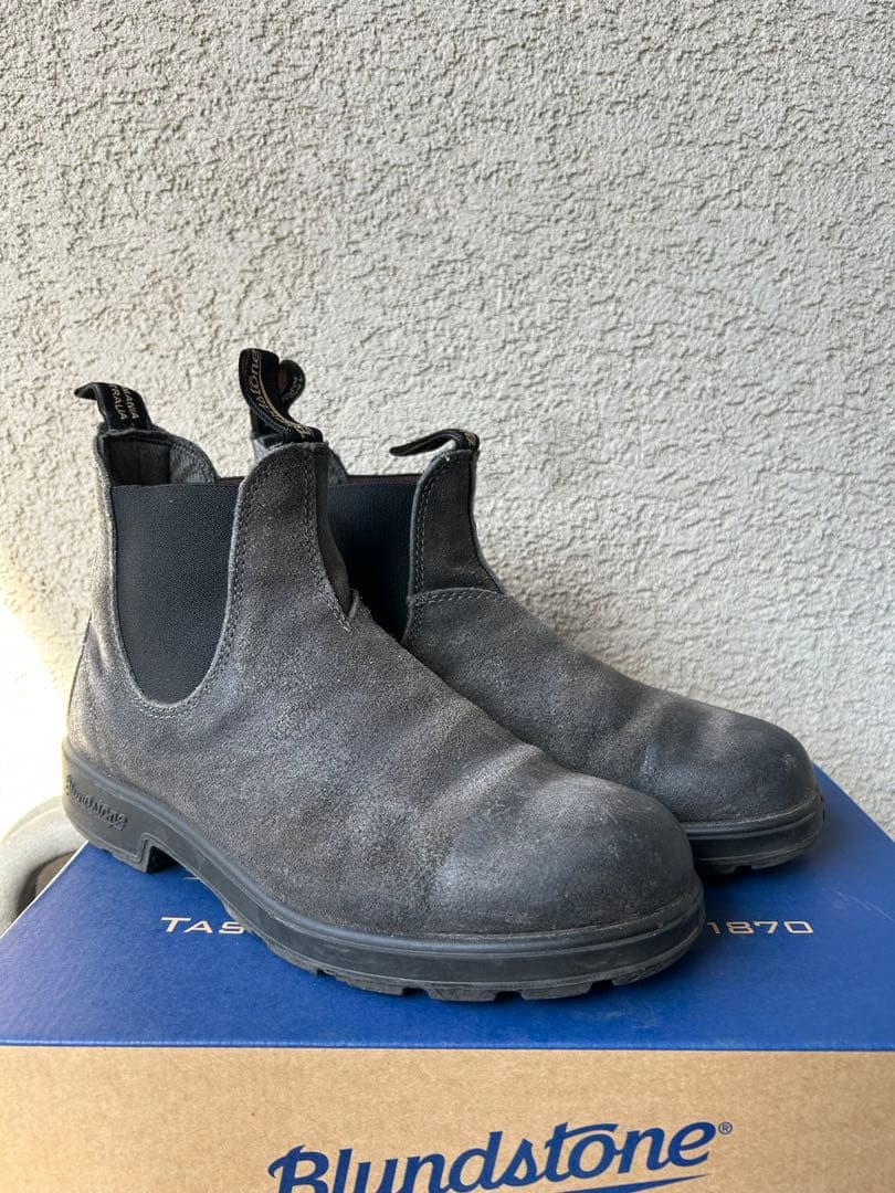 Blundstoneサイドゴアブーツ　ORIGINALS Steel Gray