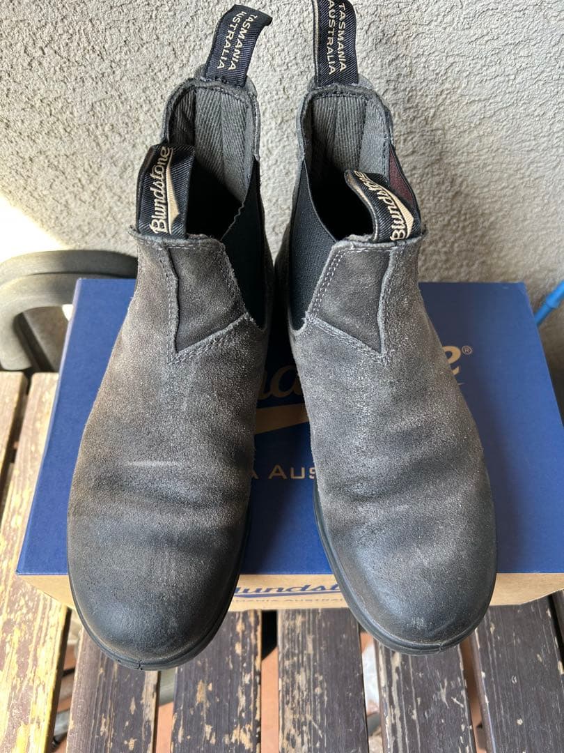 Blundstoneサイドゴアブーツ　ORIGINALS Steel Gray