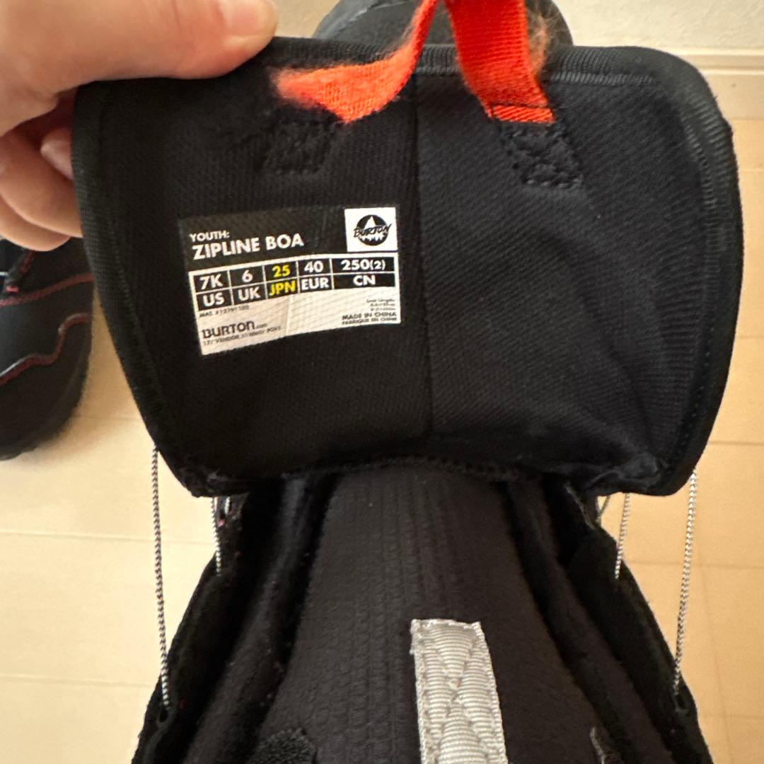 Burton Zipline Boa スノーボードブーツ 7K 25センチ