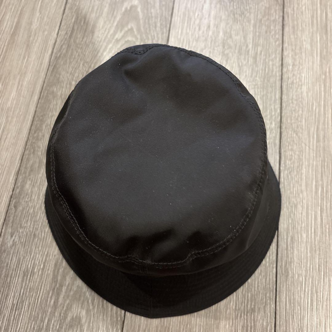 PRADA バケット　ハット　三角ロゴ
