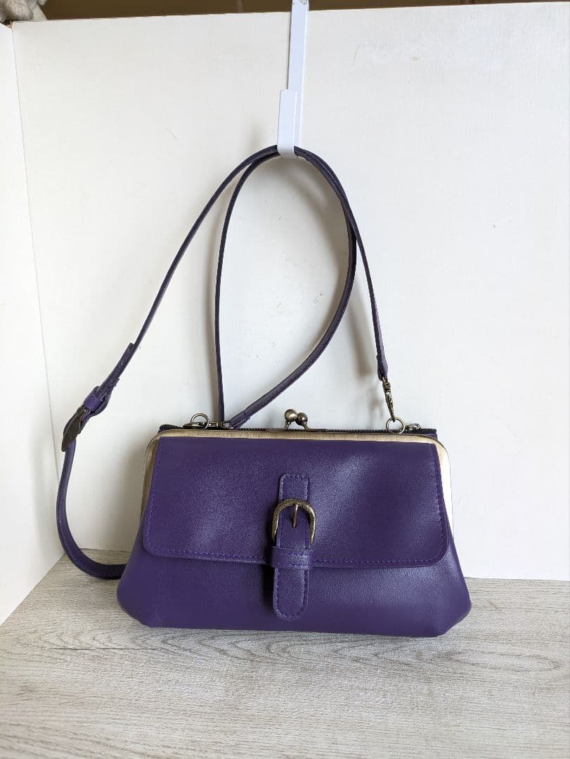 ひろは　がま口ショルダーバック　がま口キーケース