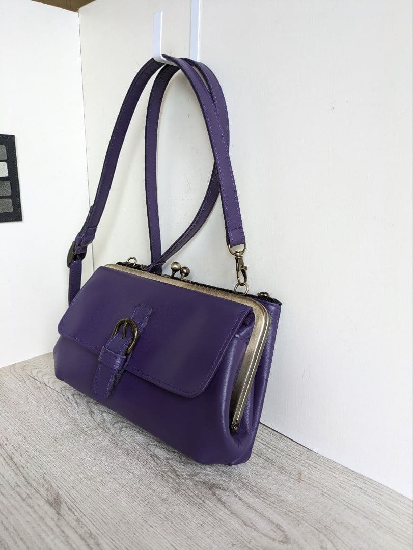 ひろは　がま口ショルダーバック　がま口キーケース