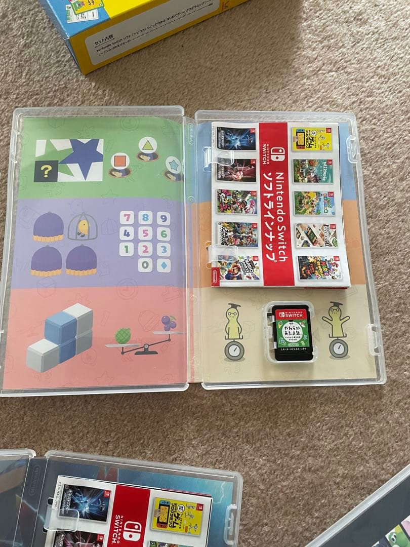 新品含むはじめてのプログラミング　やわらかあたま塾　スマブラ　マリオ3Dワールド