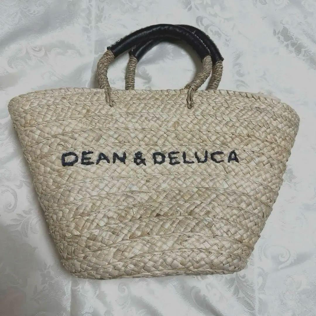 DEAN&DELUCA×BEAMS COUTURE保冷バッグ付きカゴバッグ 大