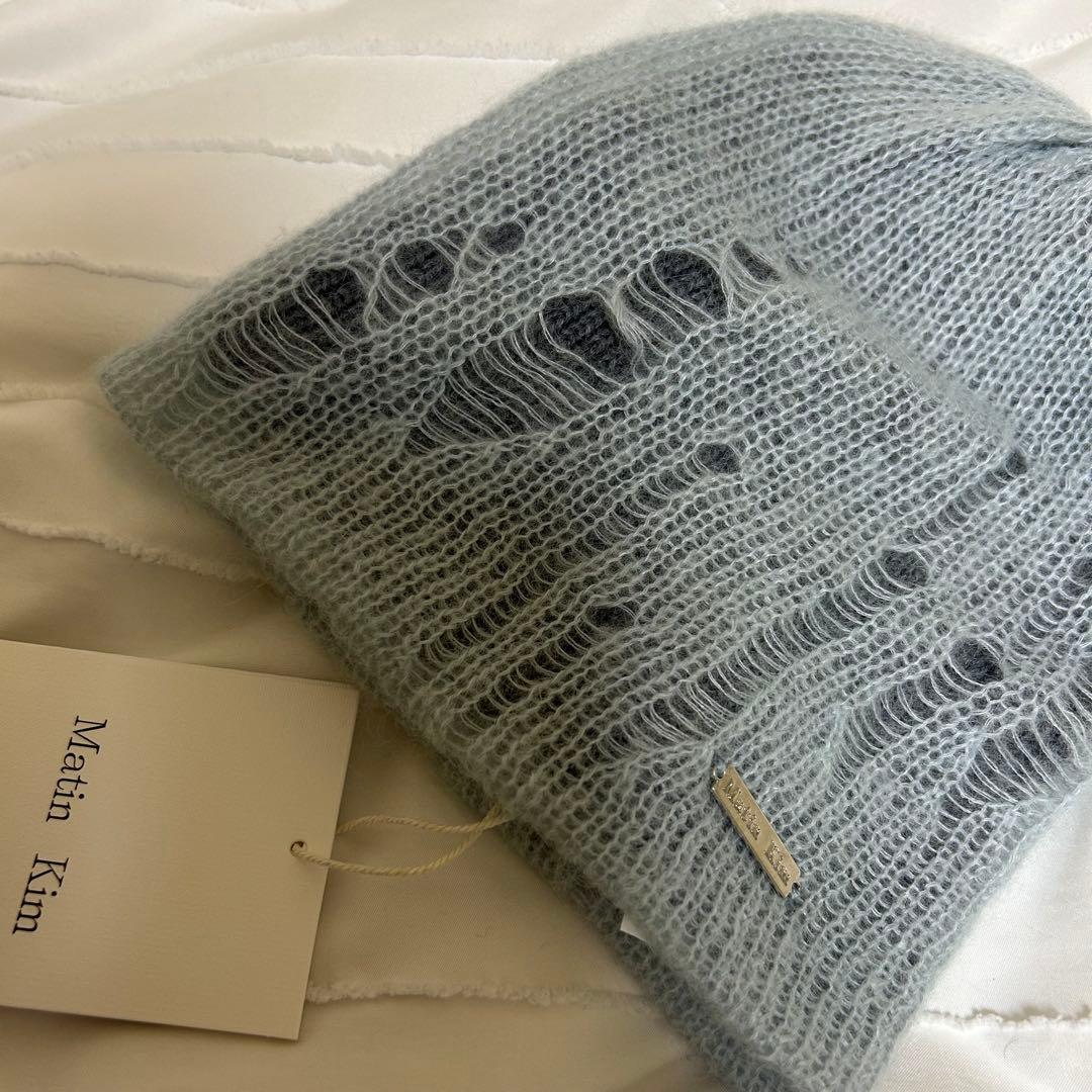 タグ付き新品未使用品　MATIN KIM ビーニー　ニット帽