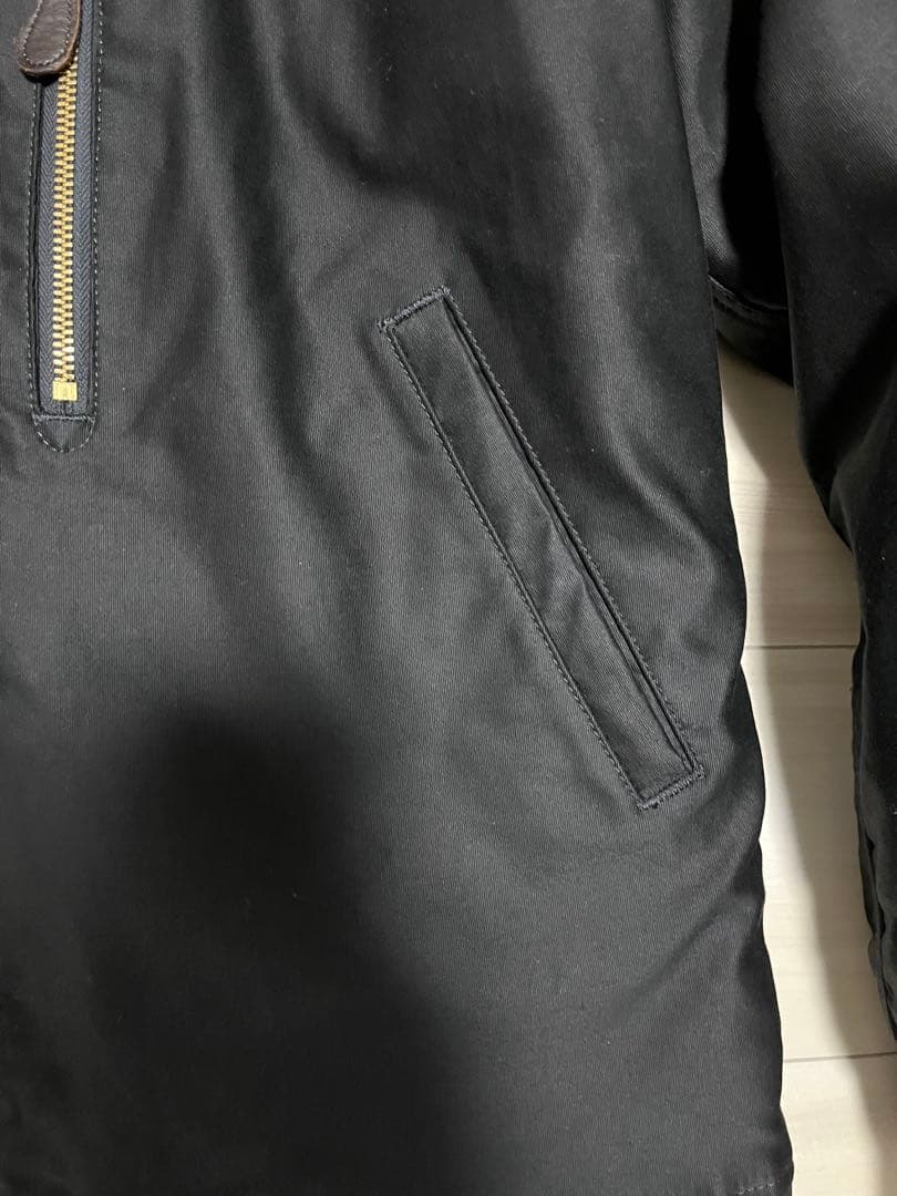 叩き売りブルーブルー　ライトジャーマンクロス　N-1デッキジャケット黒